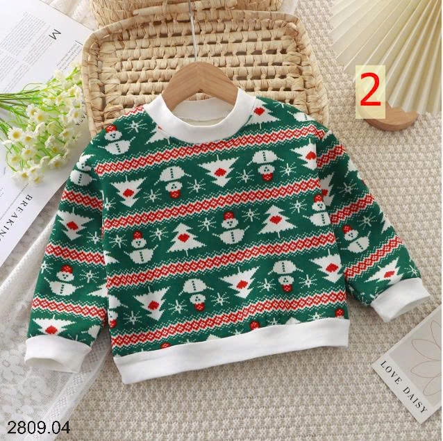 25HA2809.04 - SET 2 ÁO NỈ LÓT LÔNG CHO BÉ YÊU