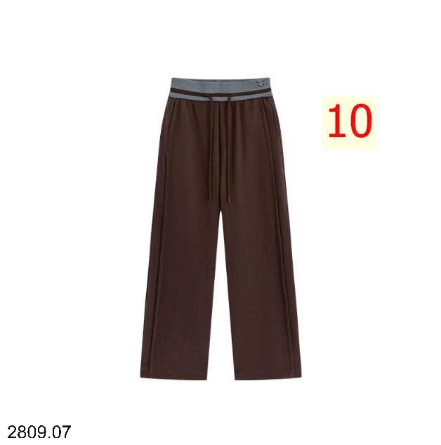 25HA2809.07 - QUẦN NỮ ỐNG RỘNG LƯNG CAO