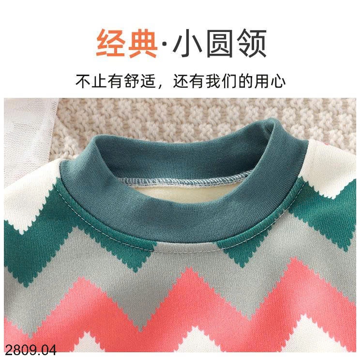 25HA2809.04 - SET 2 ÁO NỈ LÓT LÔNG CHO BÉ YÊU