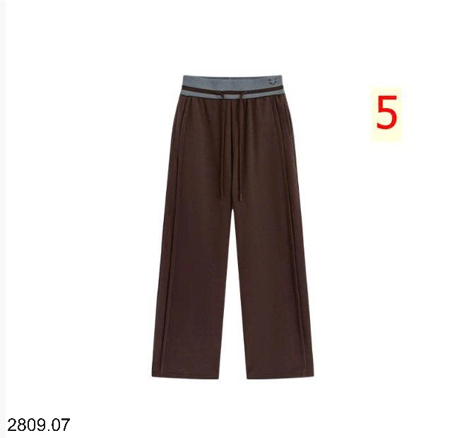 25HA2809.07 - QUẦN NỮ ỐNG RỘNG LƯNG CAO