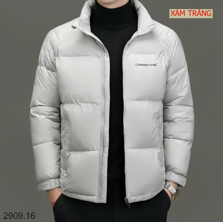 25HA2909.16 - ÁO KHOÁC NAM CỔ ĐỨNG PHONG CÁCH HÀN QUỐC
