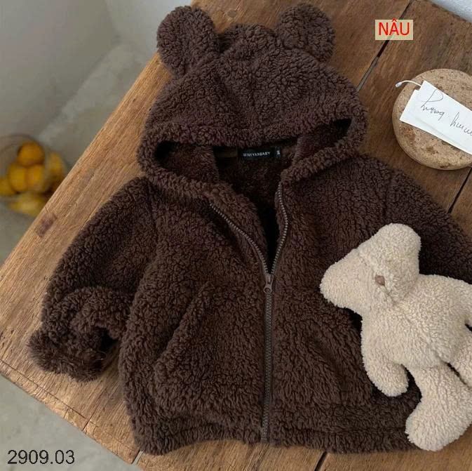 25HA2909.03 - ÁO KHOÁC LÔNG CHO BÉ YÊU