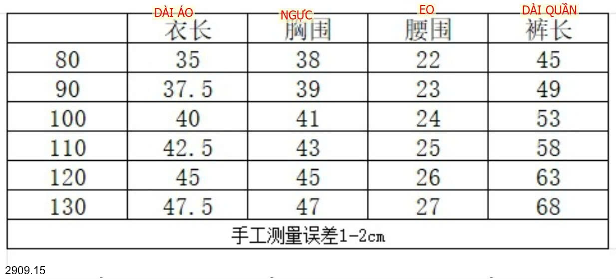 25HA2909.15 - BỘ NỈ BÉ GÁI LOVE FOR ME