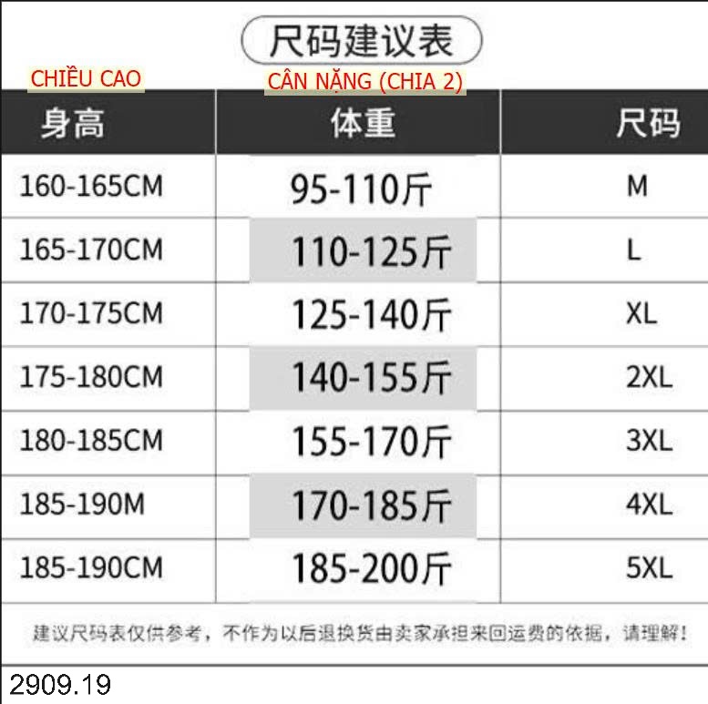 25HA2909.19 - BỘ GIÓ NAM JEANS WEST