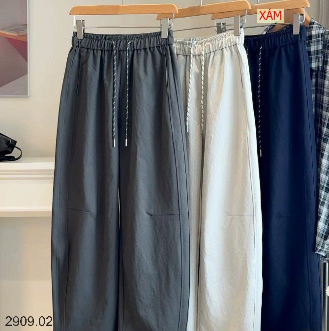 25HA2909.02 - QUẦN ỐNG RỘNG CẠP CHUN DÂY RÚT ANNA