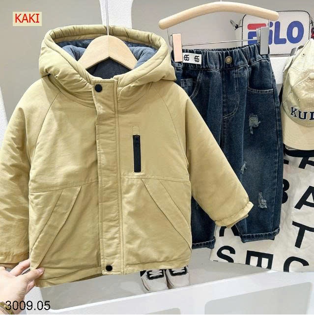 25HA3009.05 - ÁO KHOÁC LÓT LÔNG ẤM KACADY CHO BÉ