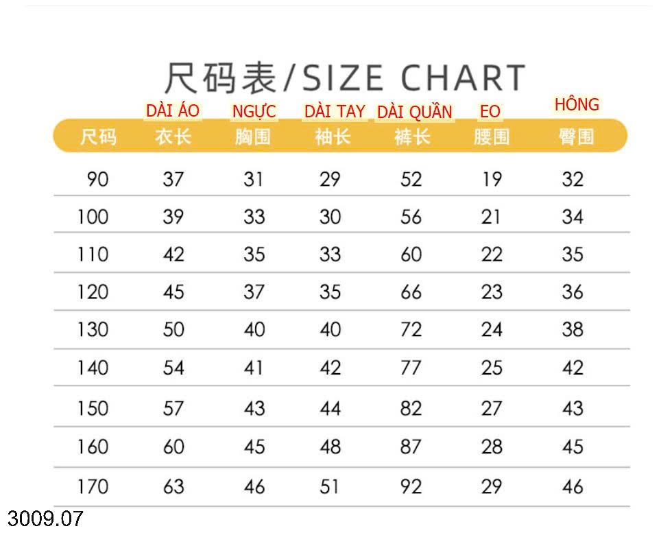 25HA3009.07 - BỘ PIZAMA NỈ KẺ CHO BÉ YÊU