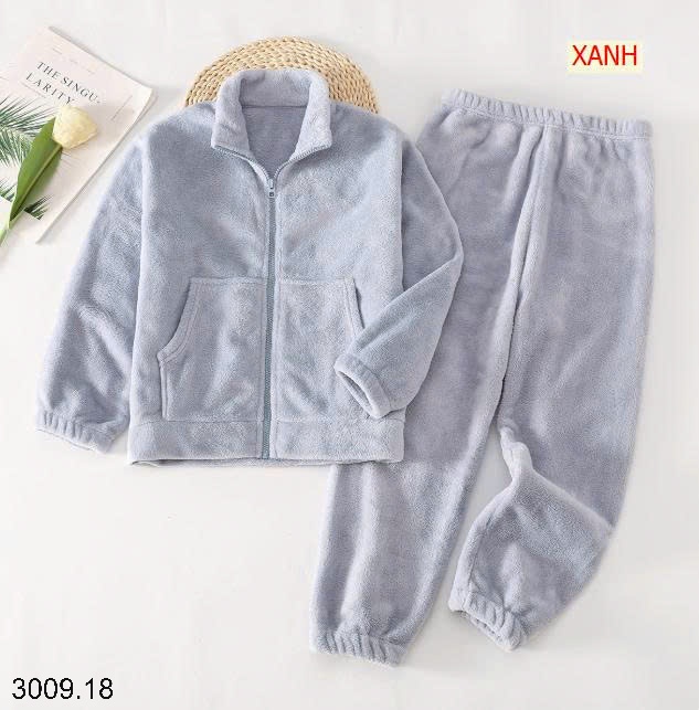 25HA3009.18 - BỘ KHOÁC LÔNG CỪU CHO BÉ