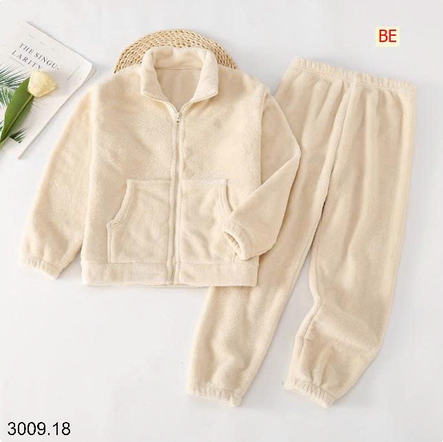 25HA3009.18 - BỘ KHOÁC LÔNG CỪU CHO BÉ