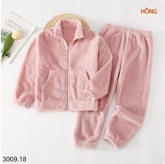 25HA3009.18 - BỘ KHOÁC LÔNG CỪU CHO BÉ
