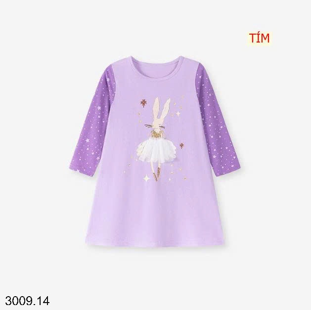 25HA3009.14 - VÁY XUÔNG BÉ GÁI LITTLE MAVEN