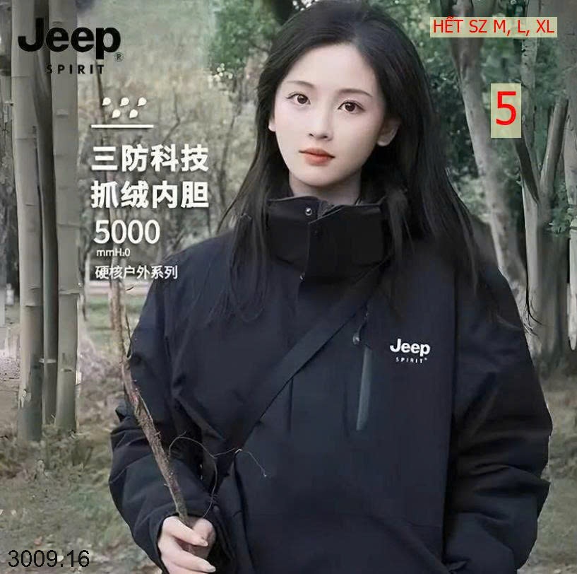 25HA3009.16 - ÁO KHOÁC GIÓ JEEP NAM NỮ