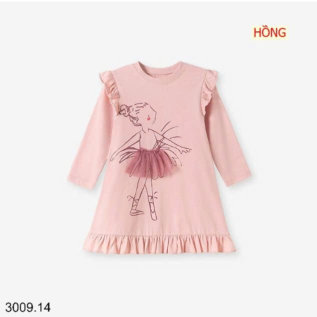 25HA3009.14 - VÁY XUÔNG BÉ GÁI LITTLE MAVEN