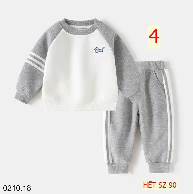 25HA0210.18 - BỘ NỈ WELLKIDS CHO BÉ YÊU