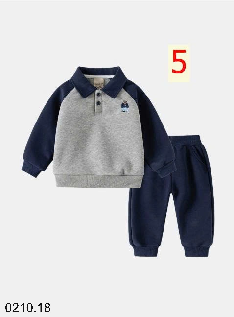 25HA0210.18 - BỘ NỈ WELLKIDS CHO BÉ YÊU