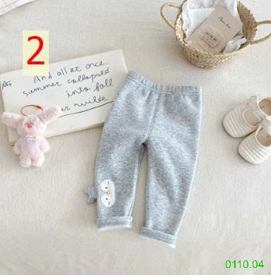 25HA0110.04 - QUẦN LEGGING LÓT LÔNG QUẢNG CHÂU CAO CẤP BÉ GÁI