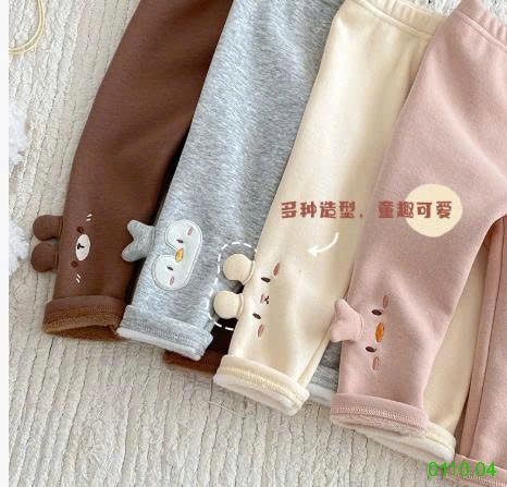 25HA0110.04 - QUẦN LEGGING LÓT LÔNG QUẢNG CHÂU CAO CẤP BÉ GÁI