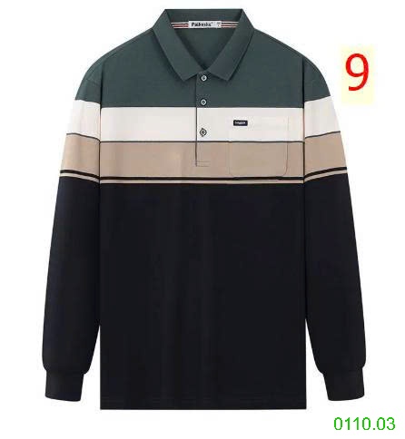 25HA0110.03 - ÁO POLO TRUNG NIÊN DÀI TAY