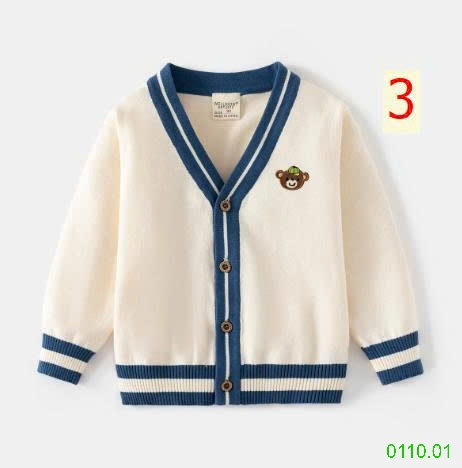 25HA0110.01 - CARDIGAN LEN WELLKIDS CHO BÉ