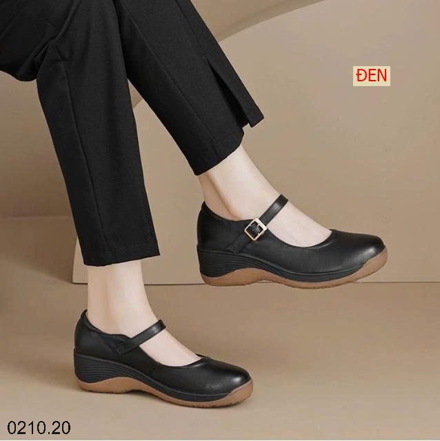 25HA0210.20 - GIÀY MARRY JANE ĐẾ XUỒNG NỮ