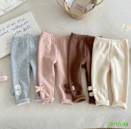 25HA0110.04 - QUẦN LEGGING LÓT LÔNG QUẢNG CHÂU CAO CẤP BÉ GÁI