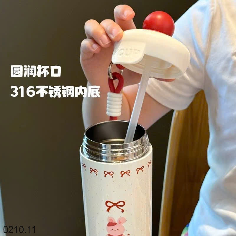 25HA0210.11 - BÌNH GIỮ NHIỆT HOẠT HÌNH SIÊU XINH
