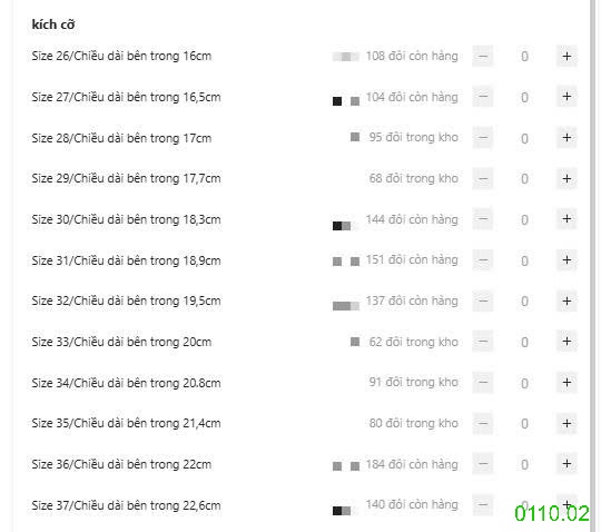 25HA0110.02 - GIÀY MOCA KHOÁ MIN CHO BG