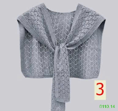 25HA0110.14 - KHĂN LƯỚI KHOÁC VAI THỦY THỦ THỜI TRANG