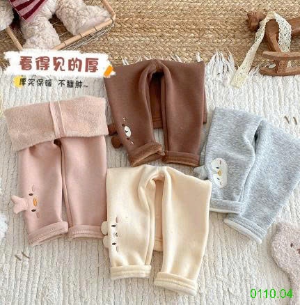 25HA0110.04 - QUẦN LEGGING LÓT LÔNG QUẢNG CHÂU CAO CẤP BÉ GÁI