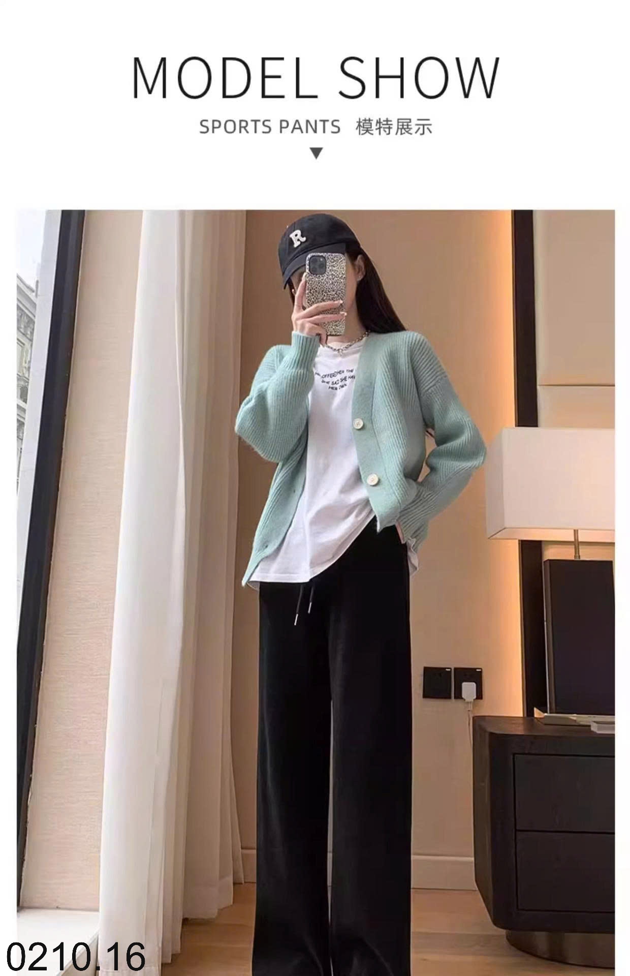 25HA0210.16 - QUẦN NHUNG TĂM CHO NỮ