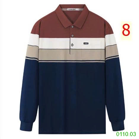 25HA0110.03 - ÁO POLO TRUNG NIÊN DÀI TAY