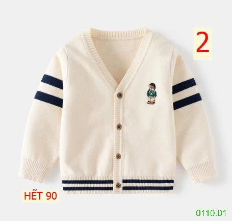 25HA0110.01 - CARDIGAN LEN WELLKIDS CHO BÉ