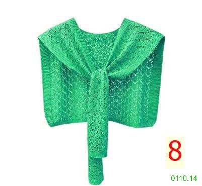 25HA0110.14 - KHĂN LƯỚI KHOÁC VAI THỦY THỦ THỜI TRANG
