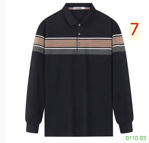 25HA0110.03 - ÁO POLO TRUNG NIÊN DÀI TAY