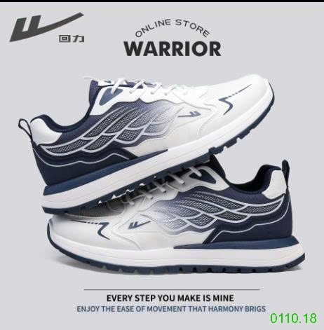 25HA0110.18 - GIÀY THỂ THAO WARRIOR NAM MẪU MỚI
