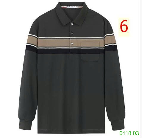 25HA0110.03 - ÁO POLO TRUNG NIÊN DÀI TAY