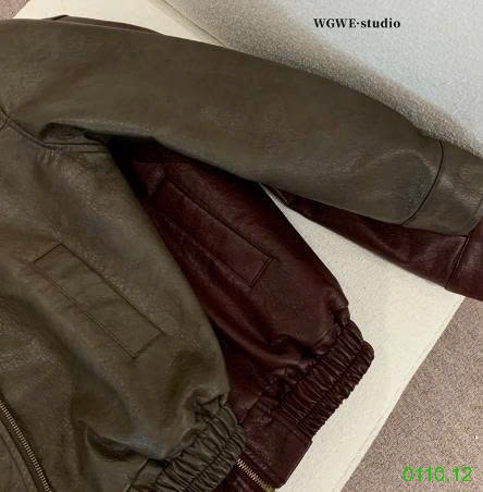 25HA0110.12 - ÁO KHOÁC DA NHÀ WGWE