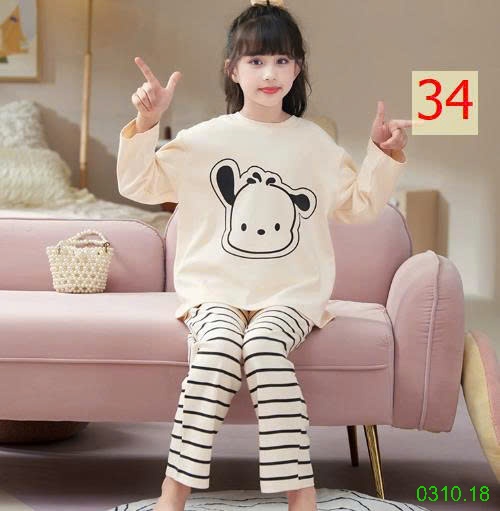 25HA0310.18 - BỘ MẶC NHÀ COTTON QUẢNG CHÂU MẸ CON