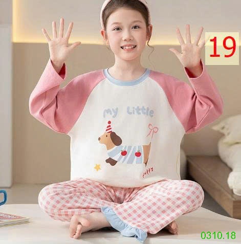 25HA0310.18 - BỘ MẶC NHÀ COTTON QUẢNG CHÂU MẸ CON