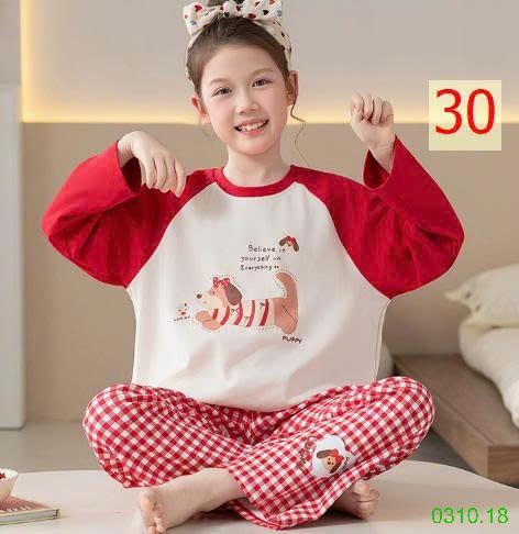 25HA0310.18 - BỘ MẶC NHÀ COTTON QUẢNG CHÂU MẸ CON