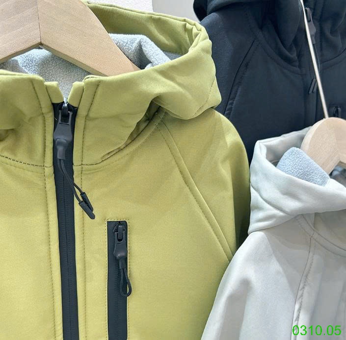 25HA0310.05 - ÁO KHOÁC LÓT NỈ SIÊU ẤM BÉ TRAI KACADY