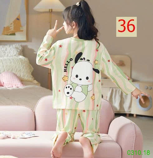 25HA0310.18 - BỘ MẶC NHÀ COTTON QUẢNG CHÂU MẸ CON