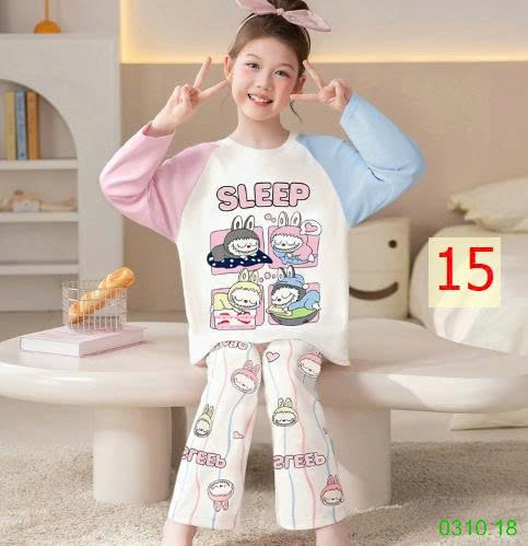 25HA0310.18 - BỘ MẶC NHÀ COTTON QUẢNG CHÂU MẸ CON