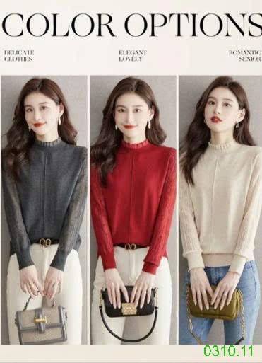 25HA0310.11 - ÁO GIỮ NHIỆT CỔ BÈO