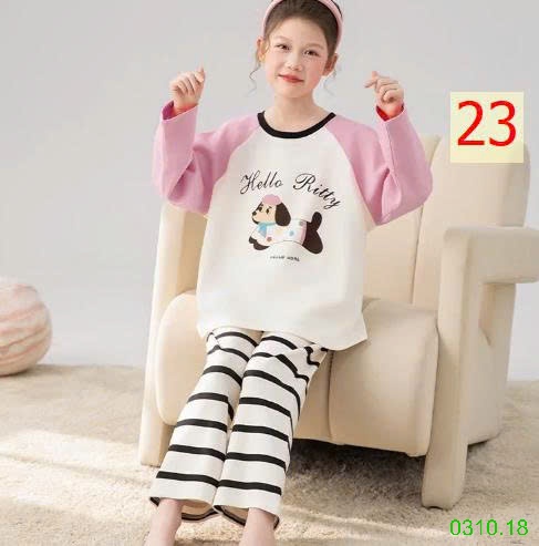 25HA0310.18 - BỘ MẶC NHÀ COTTON QUẢNG CHÂU MẸ CON