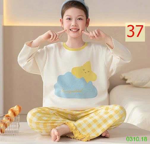 25HA0310.18 - BỘ MẶC NHÀ COTTON QUẢNG CHÂU MẸ CON