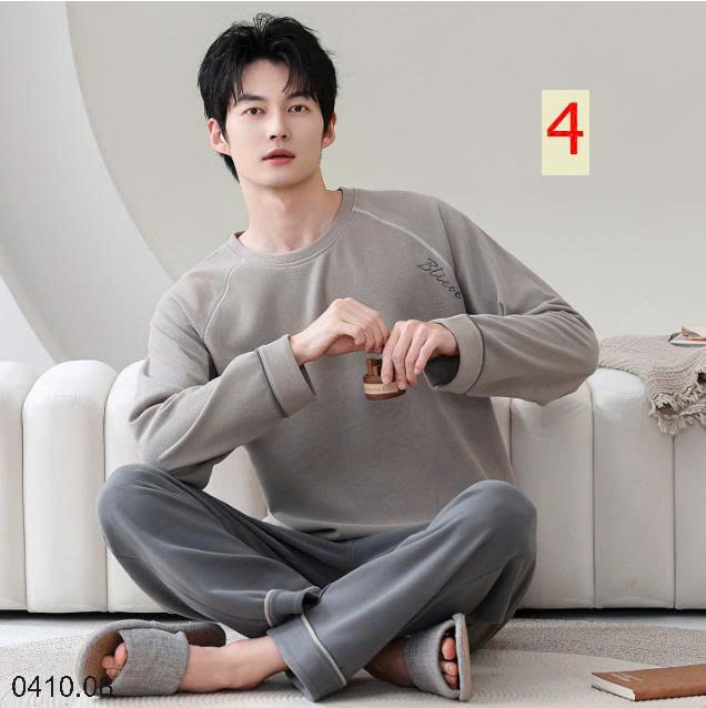 25HA0410.08 - BỘ NỈ MẶC NHÀ NAM