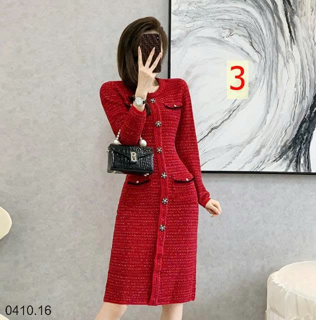 25HA0410.16 - SET VÁY LEN QUẢNG CHÂU CAO CẤP CHO NỮ