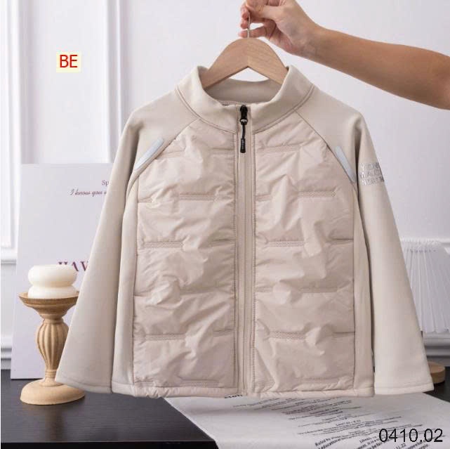 25HA0410.02 - ÁO KHOÁC THỂ THAO SIZE ĐẠI CHO BÉ