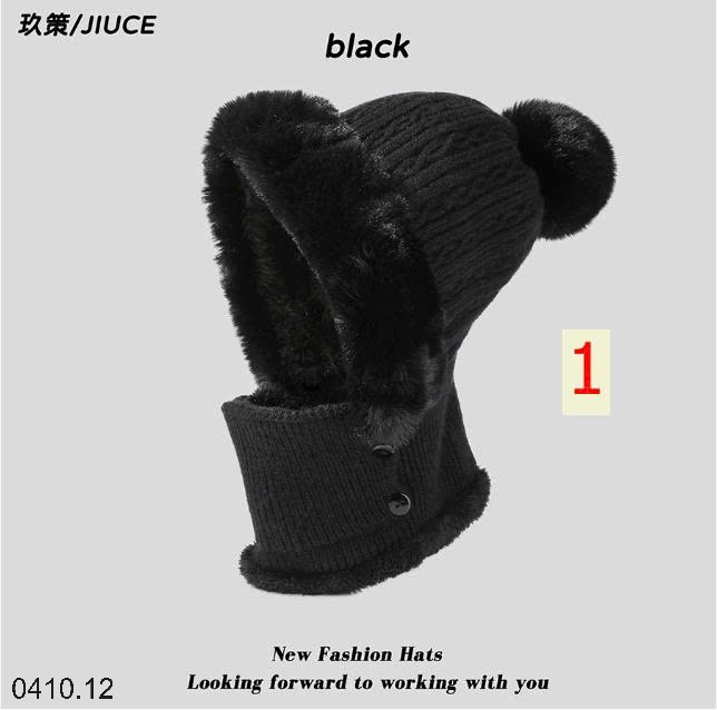 25HA0410.12 - MŨ LEN LÓT LÔNG CỔ LIỀN HÃNG JIUCE